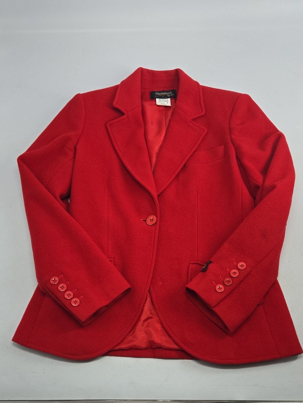 Vintage Cashmere Blend Blazer 6